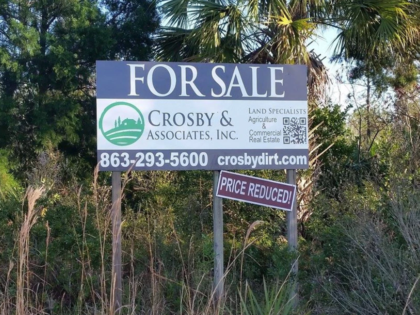 Outdoor Real Estate Sign